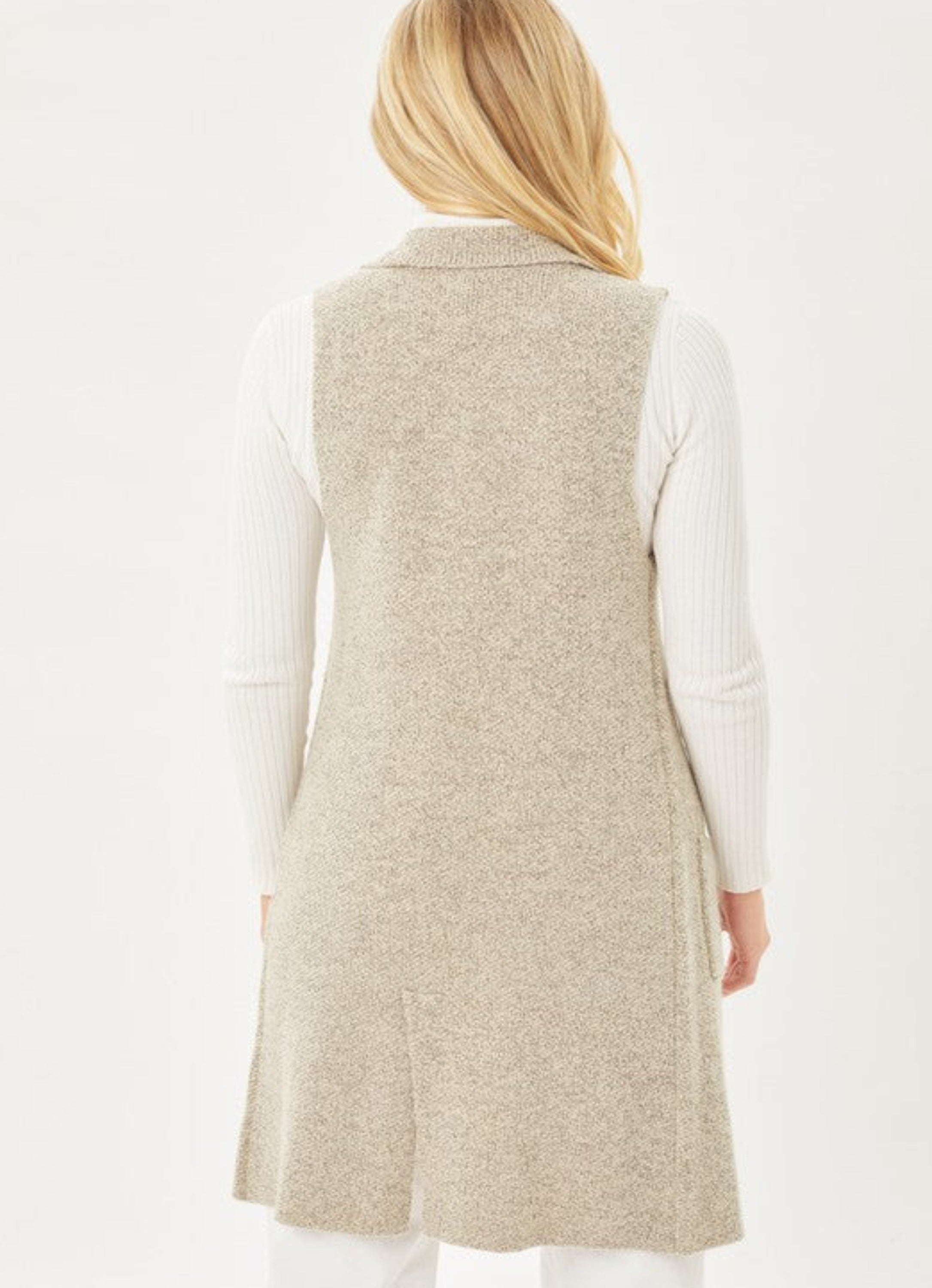 Sleeveless Cardigan Vest – Blush Seasons Boutique
